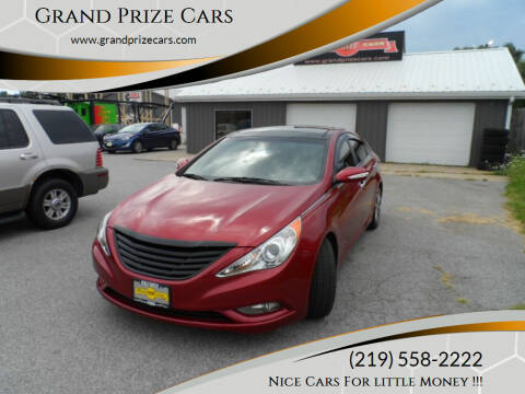 2013 Hyundai Sonata for sale at Grand Prize Cars in Cedar Lake IN