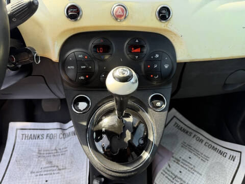 2012 FIAT 500 GUCCI