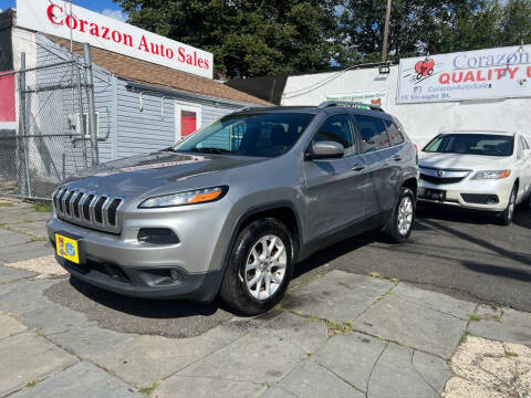 2016 Jeep Cherokee for sale at Corazon Auto Sales LLC in Paterson NJ