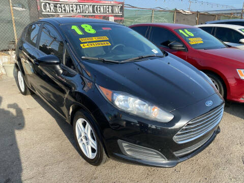 2018 Ford Fiesta for sale at CAR GENERATION CENTER, INC. in Los Angeles CA