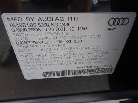 2014 Audi Q5 2.0T quattro Premium