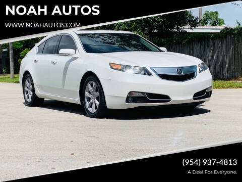 2012 Acura TL for sale at NOAH AUTOS in Hollywood FL