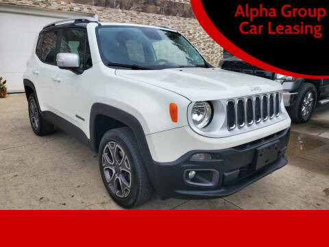 2016 Jeep Renegade for sale at Alpha Group Car Leasing in Redford MI