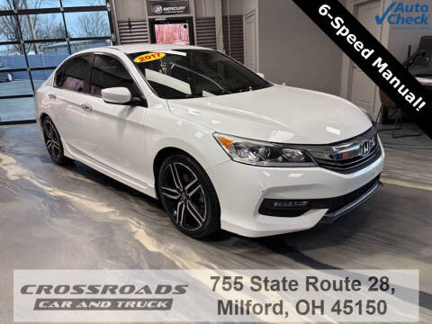 2017 Honda Accord for sale at Crossroads Car and Truck - Crossroads Car & Truck - Milford in Milford OH