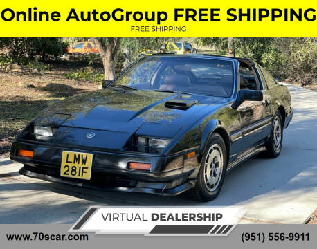 1984 Nissan 300ZX for sale at Car Group       FREE SHIPPING in Riverside CA