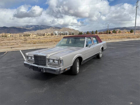 1988 Lincoln Town Car for sale at RT 66 Auctions in Albuquerque NM