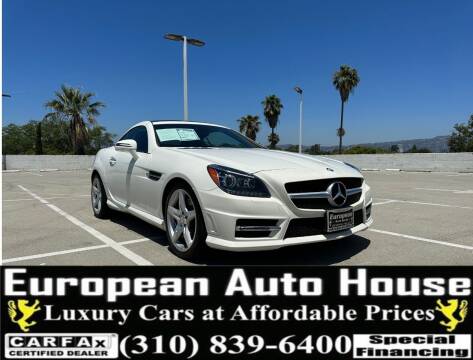 2013 Mercedes-Benz SLK for sale at European Auto House in Los Angeles CA