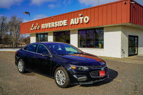 2017 Chevrolet Malibu for sale at Lee's Riverside Auto in Elk River MN