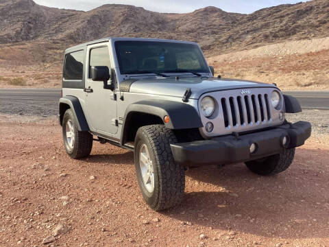 2015 Jeep Wrangler for sale at Del Sol Auto Sales in Las Vegas NV