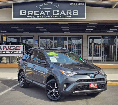 2017 Toyota RAV4 Hybrid for sale at Great Cars in Sacramento CA