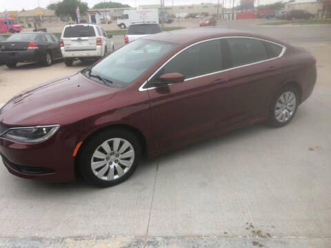 2015 Chrysler 200 for sale at Bramble's Auto Sales in Hastings NE