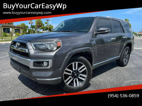 2015 Toyota 4Runner for sale at BuyYourCarEasyWp in Fort Myers FL