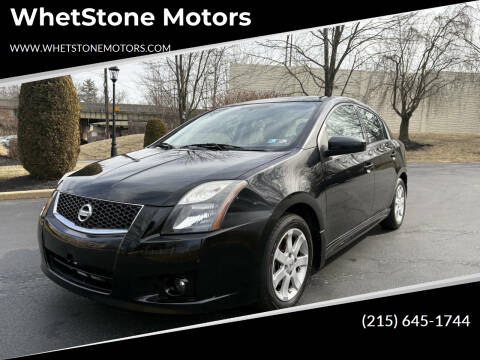 2012 Nissan Sentra for sale at WhetStone Motors in Bensalem PA
