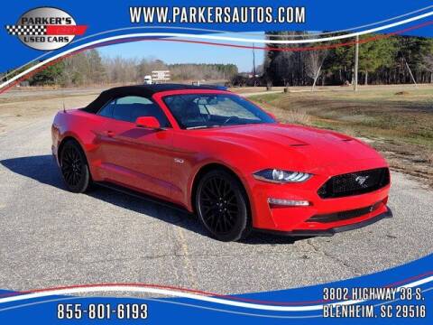 2018 Ford Mustang for sale at Parker's Used Cars in Blenheim SC