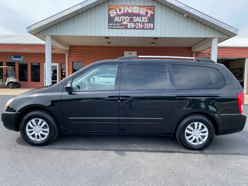 2012 Kia Sedona for sale at Sunset Auto Sales in Paragould AR