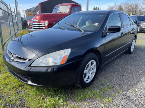 2003 Honda Accord for sale at Universal Auto Sales in Salem OR