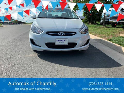 2017 Hyundai Accent for sale at Automax of Chantilly in Chantilly VA