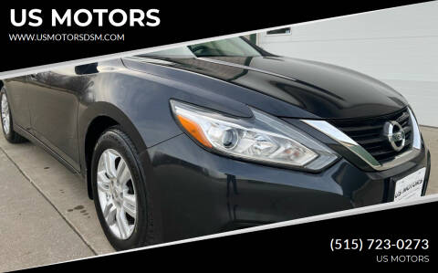 2018 Nissan Altima for sale at US MOTORS in Des Moines IA