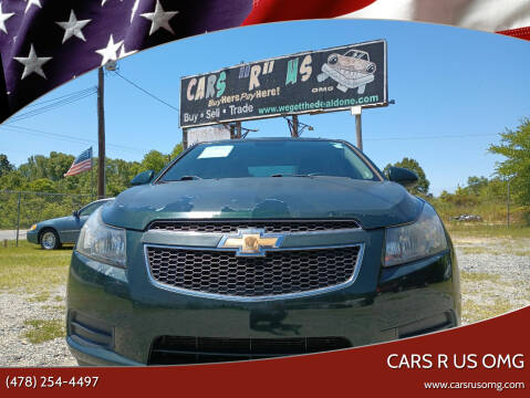 2014 Chevrolet Cruze for sale at Cars R Us OMG in Macon GA