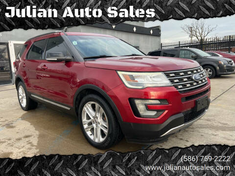 2017 Ford Explorer for sale at Julian Auto Sales in Warren MI