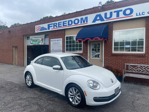 2013 Volkswagen Beetle for sale at FREEDOM AUTO LLC in Wilkesboro NC