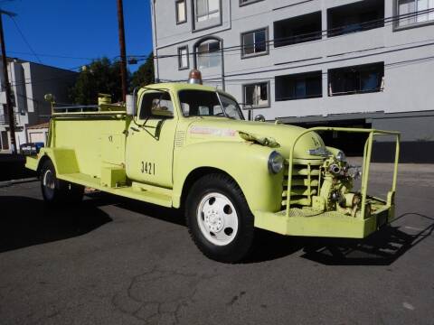 1949 Chevrolet Brush fire truck for sale at California Cadillac & Collectibles in Los Angeles CA
