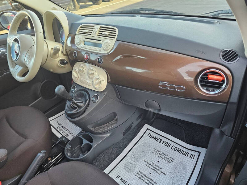 2012 FIAT 500 Pop