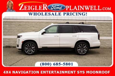 2021 Cadillac Escalade for sale at Zeigler Ford of Plainwell - Jeff Bishop in Plainwell MI