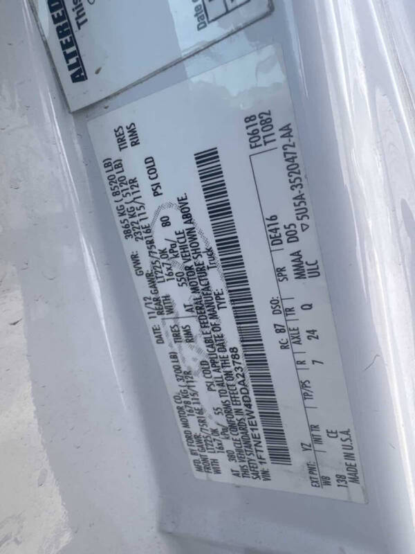 2013 Ford E-Series E-150