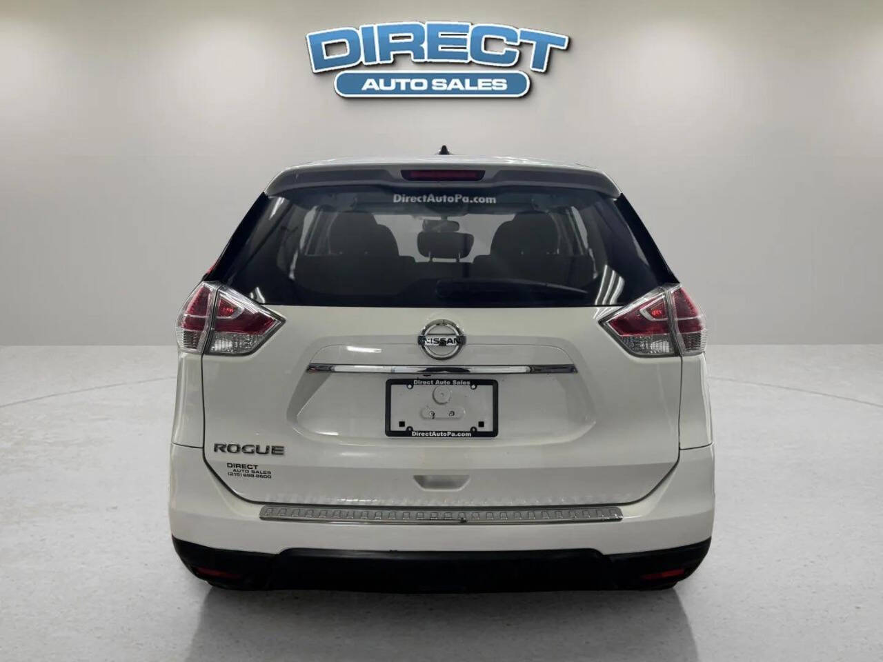 2016 Nissan Rogue S 4dr Crossover - White exterior view 5