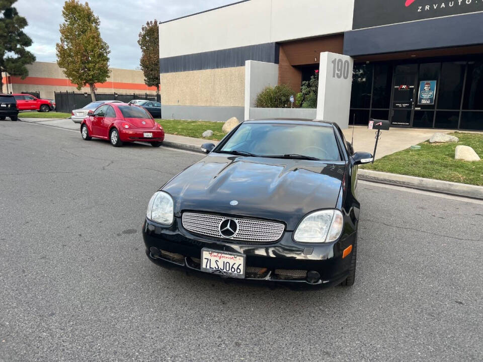 2001 Mercedes-Benz SLK for sale at ZRV AUTO INC in Brea, CA