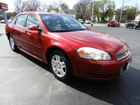 2013 Chevrolet Impala for sale at Grant Park Auto Sales in Rockford IL