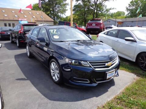 2017 Chevrolet Impala for sale at North American Credit Inc. in Waukegan IL