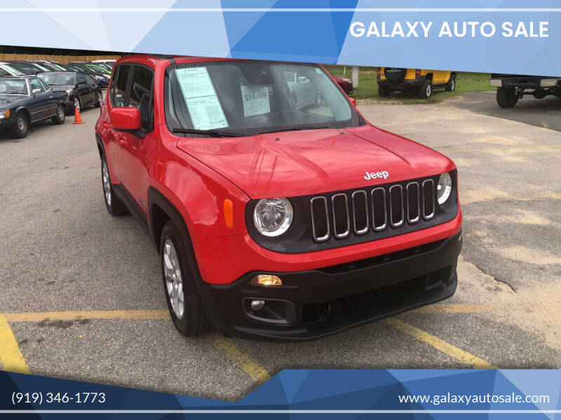2017 Jeep Renegade for sale at Galaxy Auto Sale in Fuquay Varina NC