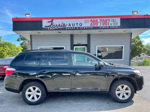 2009 Toyota Highlander for sale at Farris Auto - Main Street in Stoughton WI