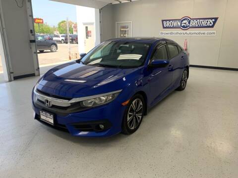 2016 Honda Civic for sale at Brown Brothers Automotive Sales And Service LLC in Hudson Falls NY