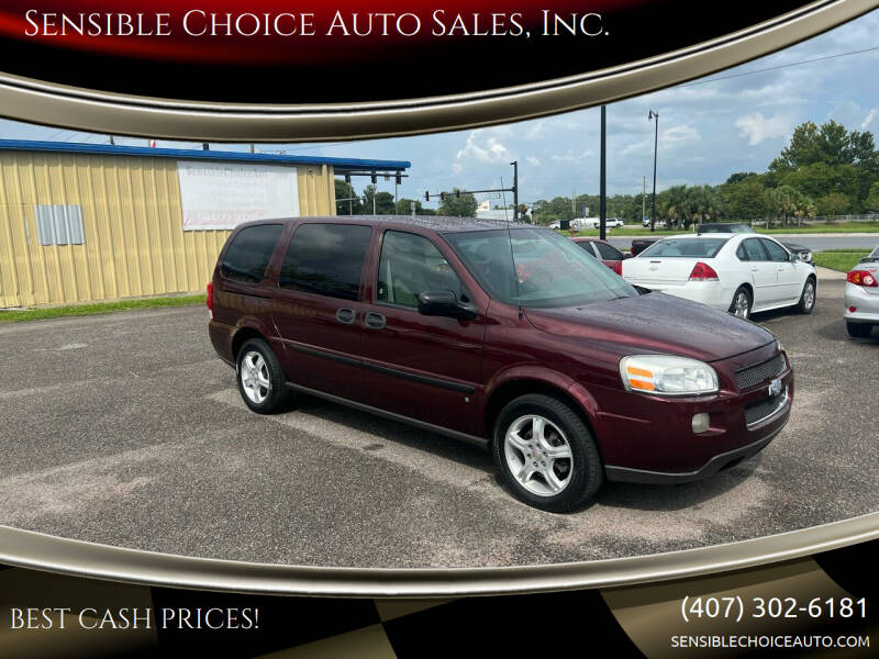 2008 Chevrolet Uplander for sale at Sensible Choice Auto Sales, Inc. in Longwood FL