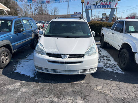 2005 Toyota Sienna for sale at JORDAN AUTO SALES in Youngstown OH