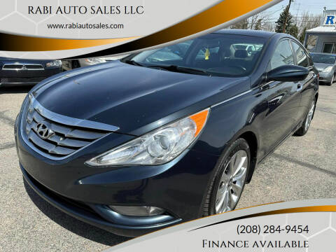2012 Hyundai Sonata for sale at RABI AUTO SALES LLC in Garden City ID