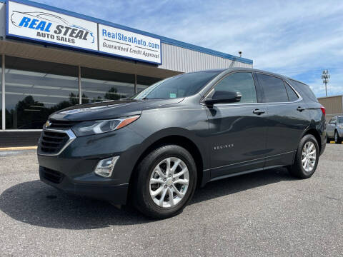2018 Chevrolet Equinox for sale at Real Steal Auto Sales & Repair Inc in Gastonia NC