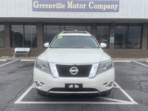 2016 Nissan Pathfinder for sale at Greenville Auto World in Greenville NC