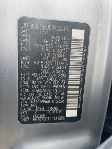 2011 Nissan JUKE SL
