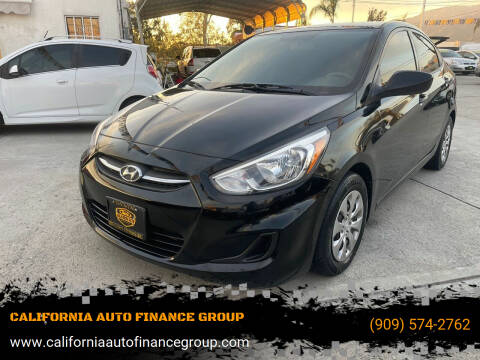 2017 Hyundai Accent for sale at CALIFORNIA AUTO FINANCE GROUP in Fontana CA