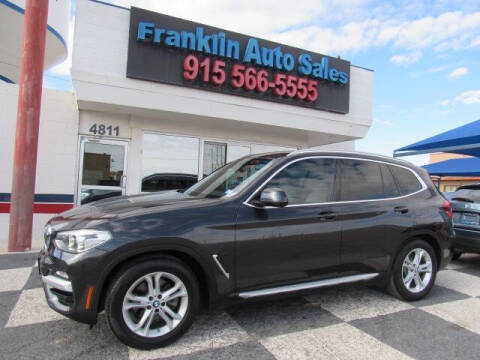 2019 BMW X3 sDrive30i