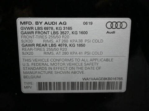 2019 Audi e-tron quattro Prestige