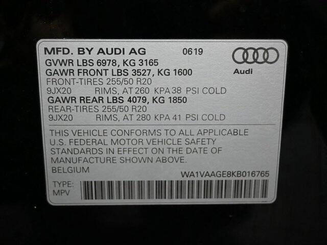 2019 Audi e-tron quattro Prestige