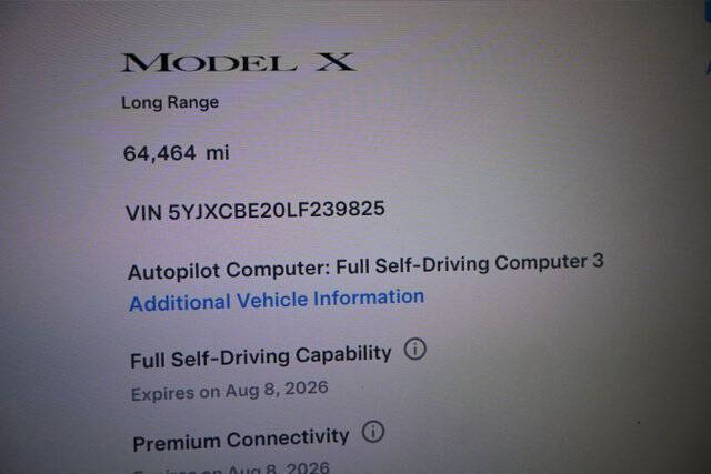 2020 Tesla Model X Long Range