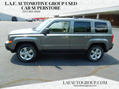 2012 Jeep Patriot for sale at L.A.F. Automotive Group Used Car Superstore in Lansing MI