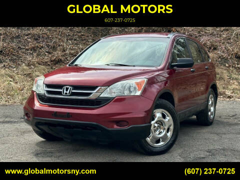 2011 Honda CR-V for sale at GLOBAL MOTORS in Binghamton NY