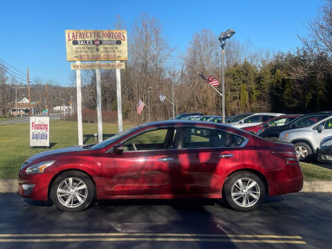 2014 Nissan Altima for sale at Lafayette Motors 2 in Andover NJ